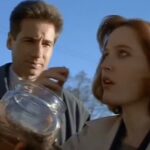 Scully eats a bug (sort of).