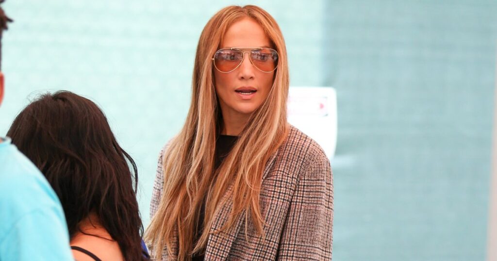 Shop a Lookalike for Jennifer Lopez's Oversized Work Blazer