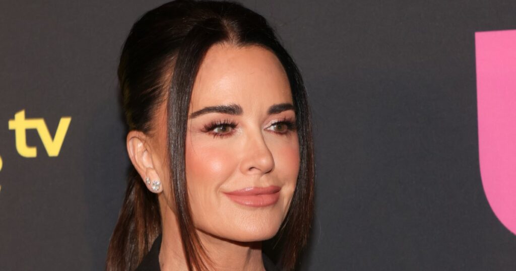 Kyle Richards' Go-To Face Mask Makes Wrinkles 'Much Smoother'