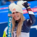 Lindsey Vonn finishes in 2nd place at World Cup