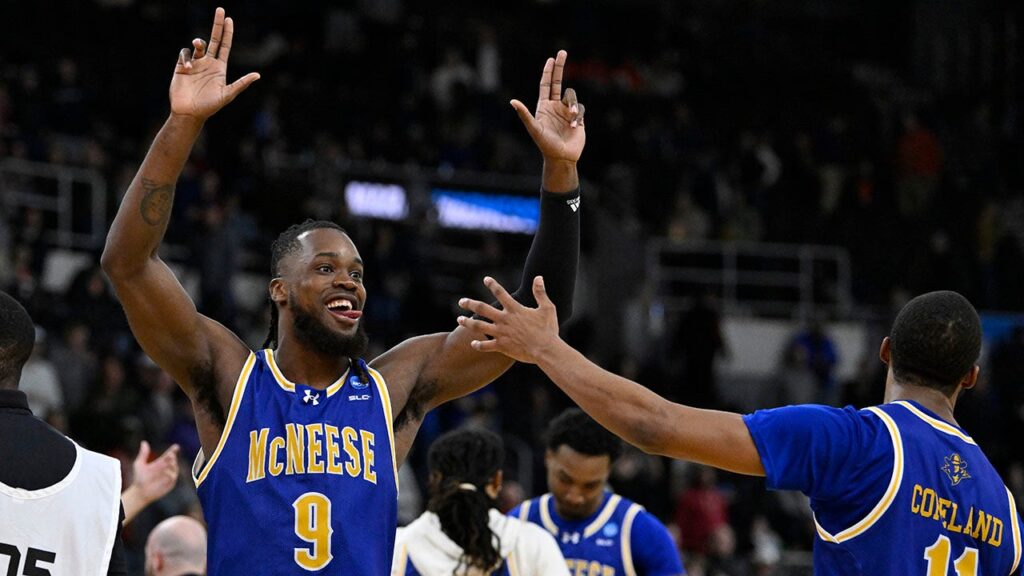 March Madness: McNeese State almost blows huge leads, but pulls off upset