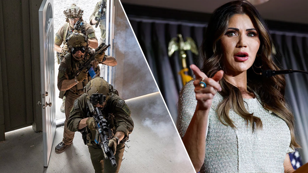 DHS Secretary Kristi Noem vows to 'hunt' down swatters targeting conservative media