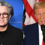 Trump pokes fun at Rosie O'Donnell after she flees US