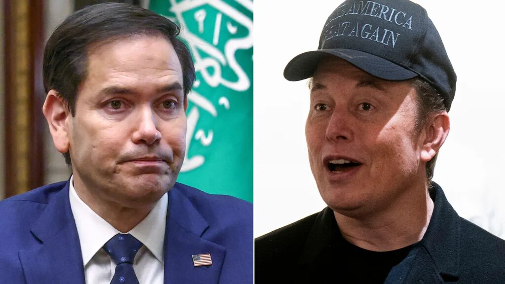 Karoline Leavitt shuts down 'pitiful' Rubio-Musk feud rumors