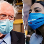 AOC, Sanders tell supporters to mask up for West Coast town halls