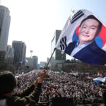 Protesters Gather As Courts Decide President Yoon's Fate