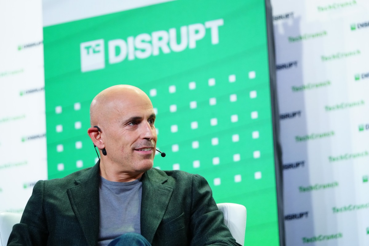 Marc Lore onstage at TC Disrupt