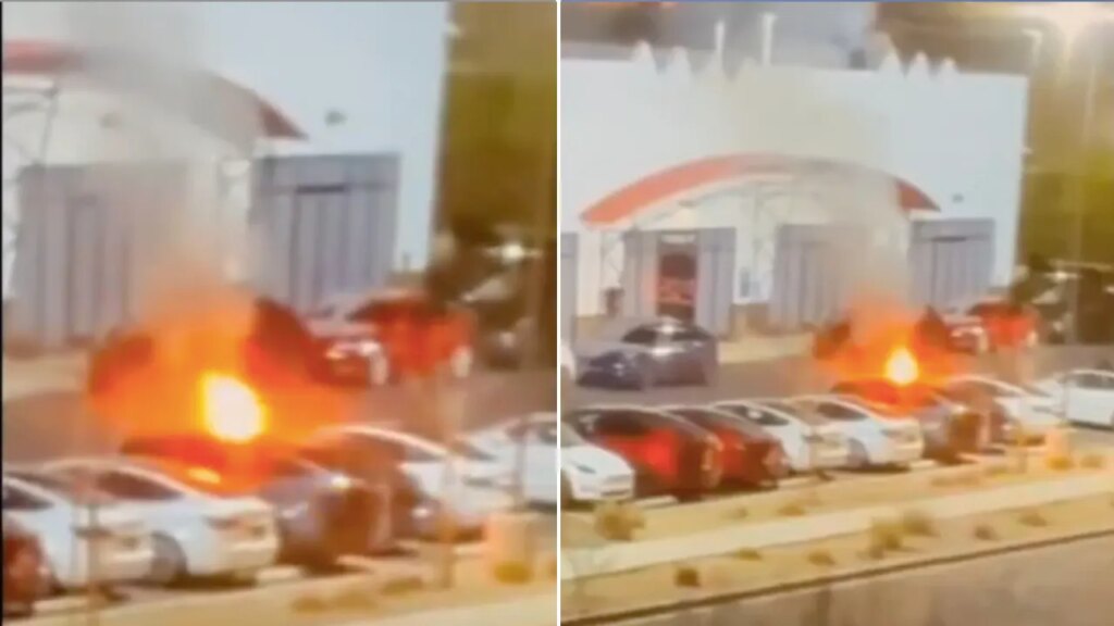 FBI not ruling out terrorism as a possibility after Tesla vehicles set ablaze in Las Vegas