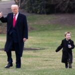 Heartwarming moment of Trump walking with Musk’s son 'Lil X' goes viral