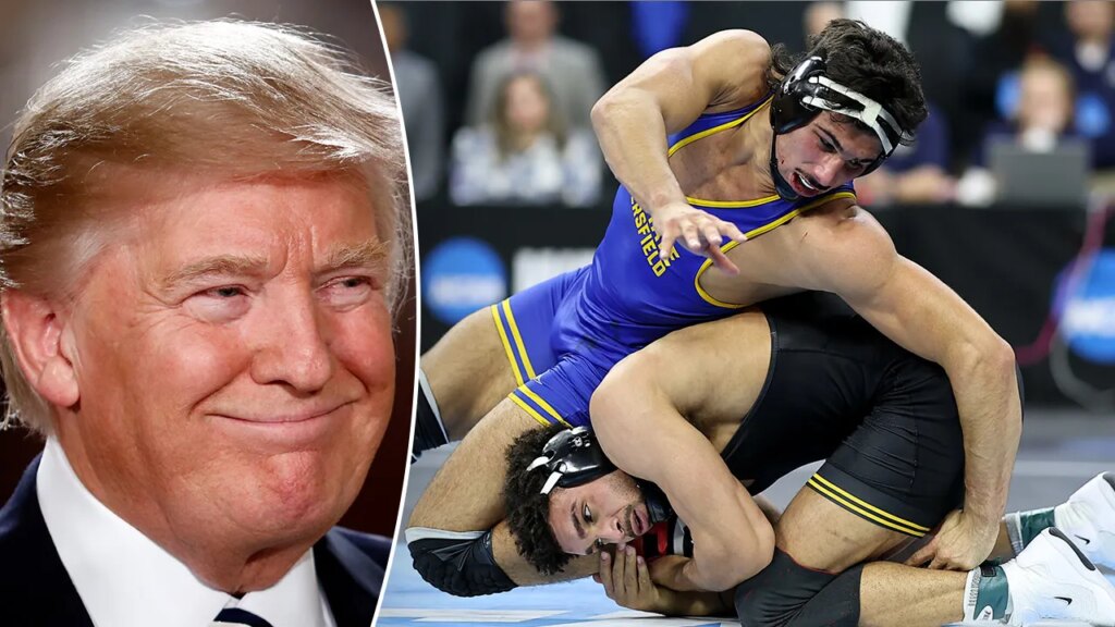 Trump at NCAA wrestling championships: What to know