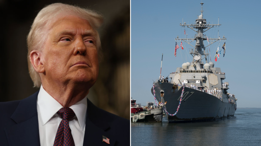 Trump's use of warship for border security a 'smart' use of military force, expert says