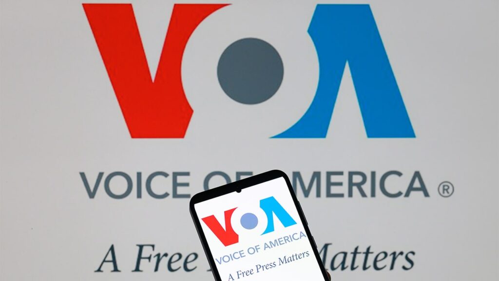 Voice of America employees sue Trump administration after agency effectively shut down