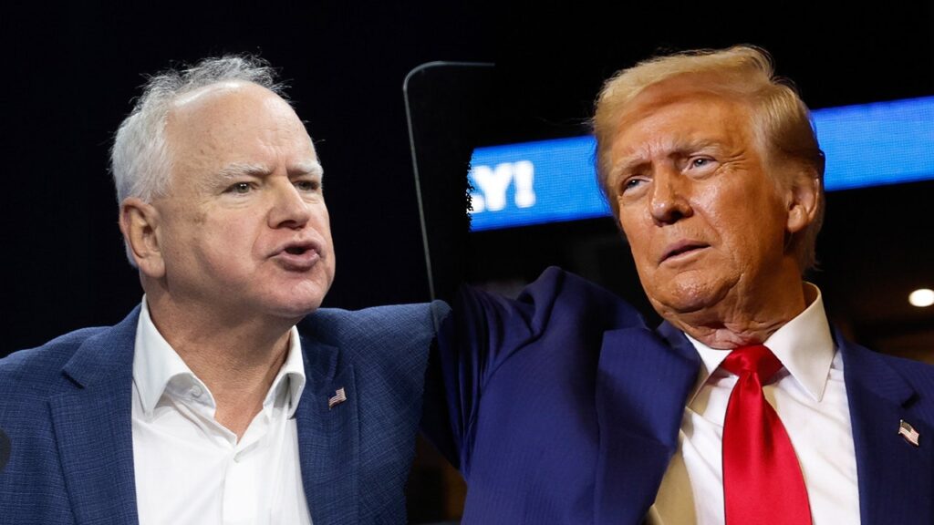 Trump rips 'loser' Tim Walz for hurting Dems in 2024 election